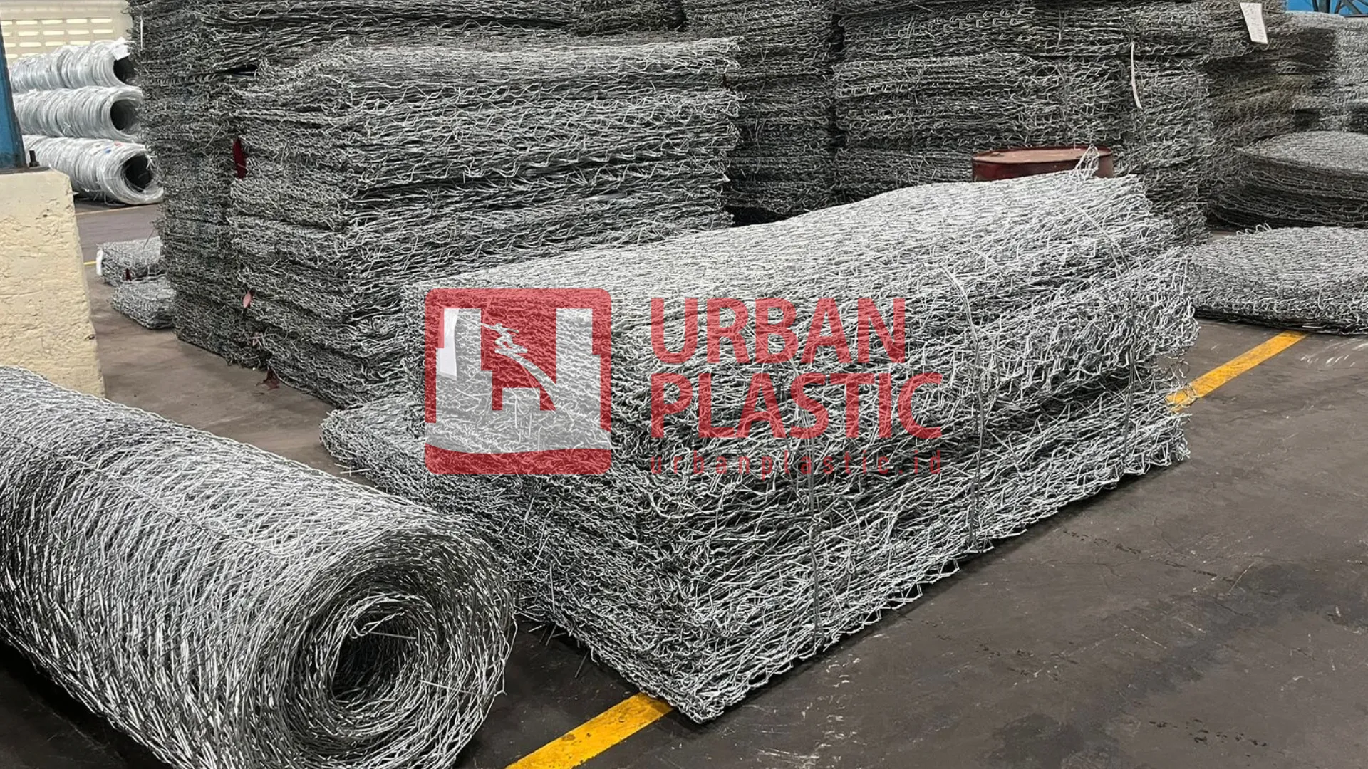 Kawat Bronjong Urban Plastic Kawat Bronjong Urban Plastic