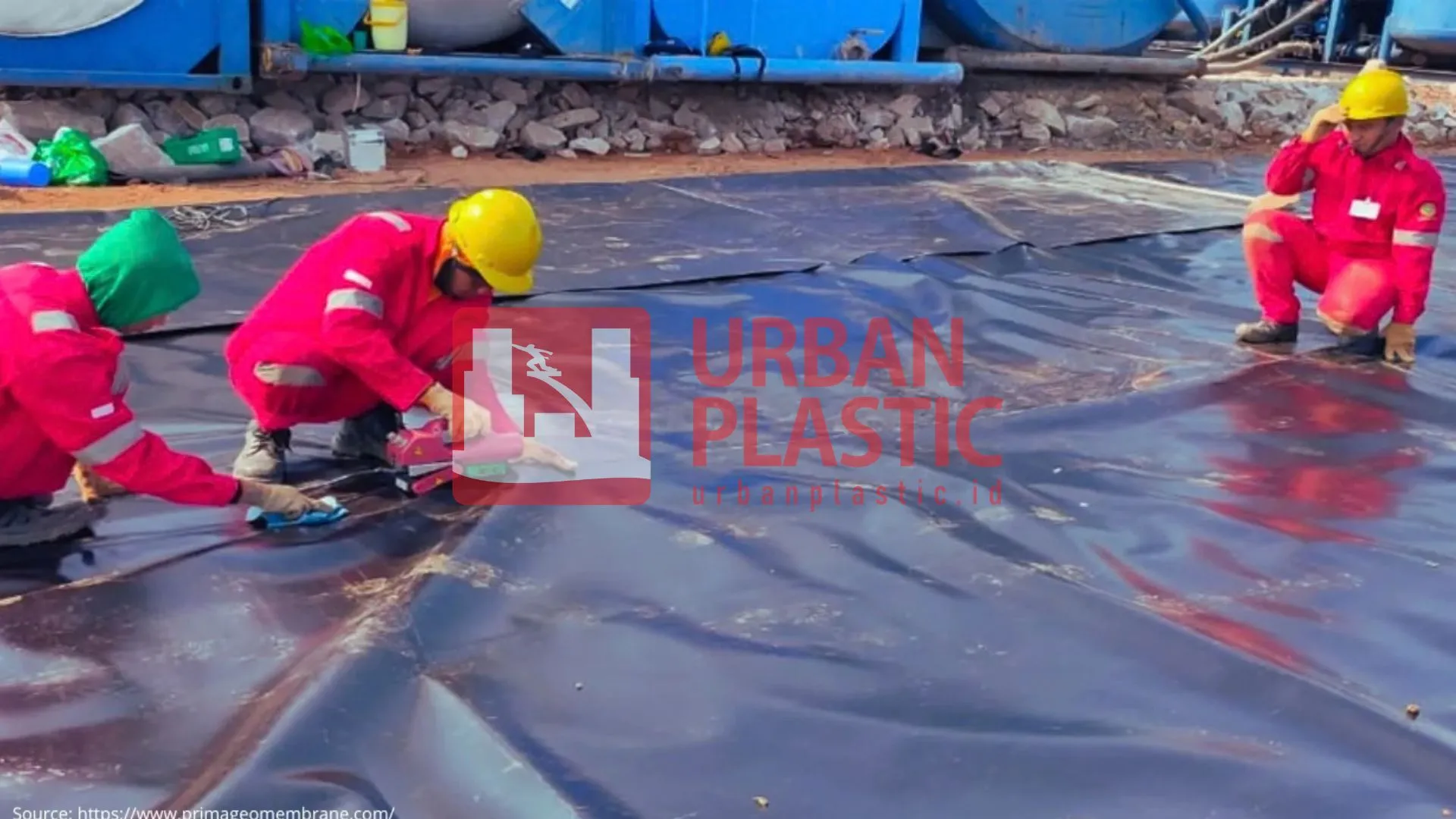 Mesin Las HDPE Geomembrane Urban Plastic Mesin Las HDPE Geomembrane Urban Plastic